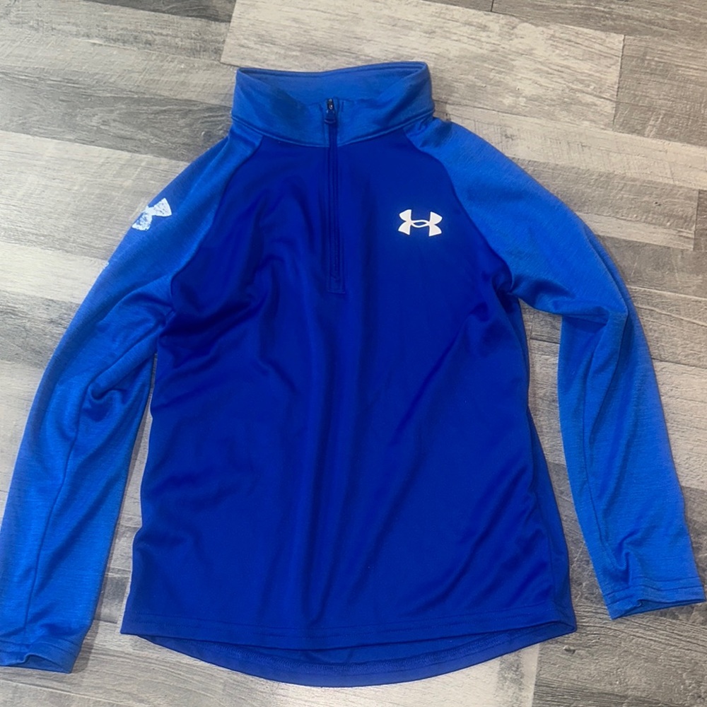 Under Armour Blue Quarter-Zip Pullover